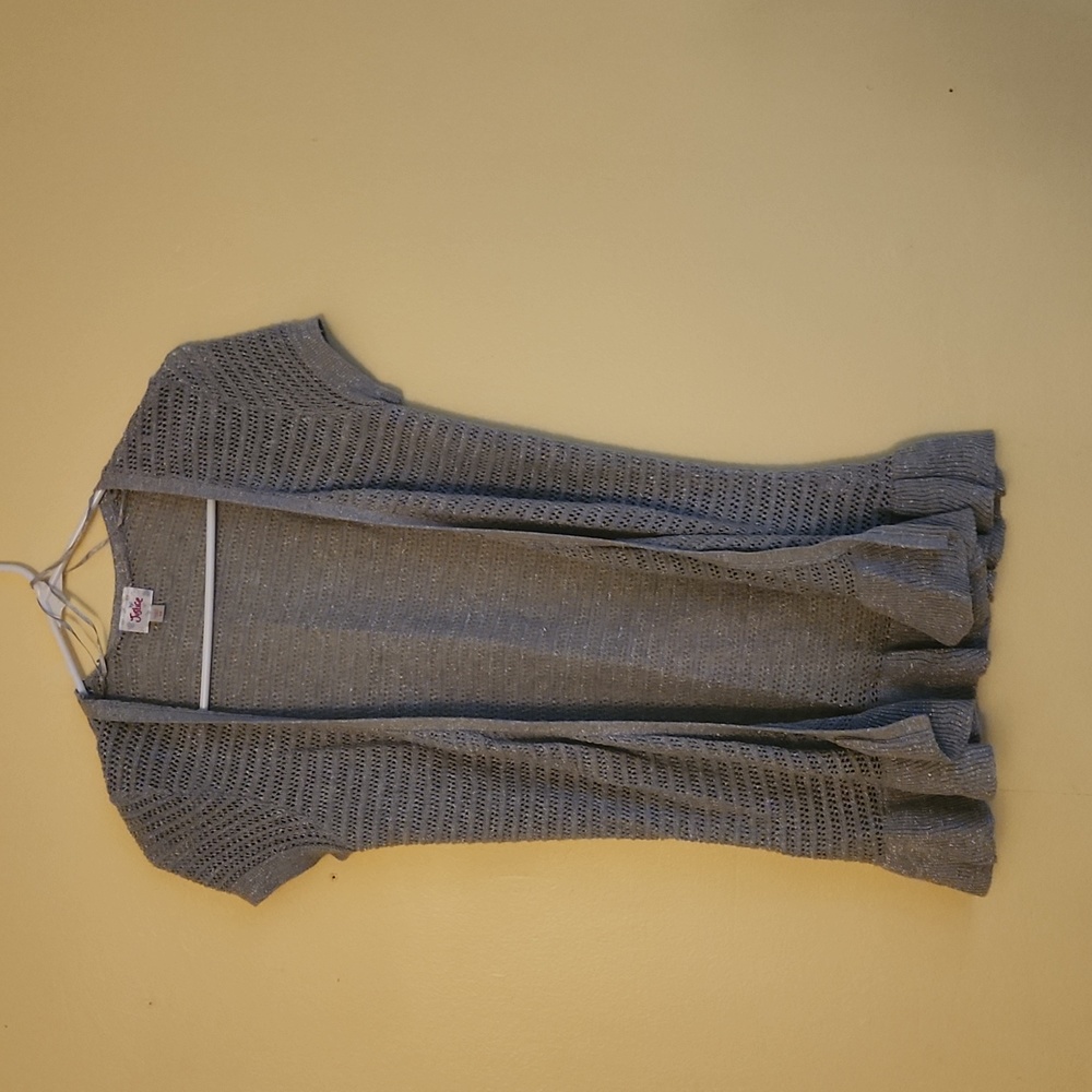 Justice size 16 grey